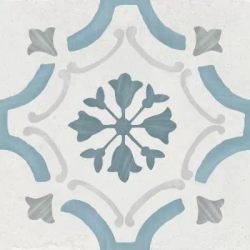 Керамогранит Harmony 3386036158 Sirocco Blue Ornate 9mm R10 22.3x22.3