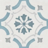 Керамогранит Harmony 3386036158 Sirocco Blue Ornate 9mm R10 22.3x22.3