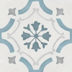 Керамогранит Harmony 3386036158 Sirocco Blue Ornate 9mm R10 22.3x22.3