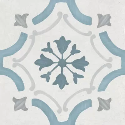 Керамогранит Harmony 3386036158 Sirocco Blue Ornate 9mm R10 22.3x22.3