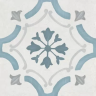 Керамогранит Harmony 3386036158 Sirocco Blue Ornate 9mm R10 22.3x22.3