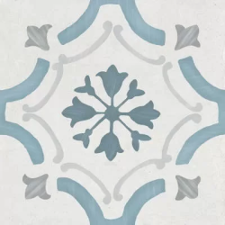 Керамогранит Harmony 3386036158 Sirocco Blue Ornate 9mm R10 22.3x22.3