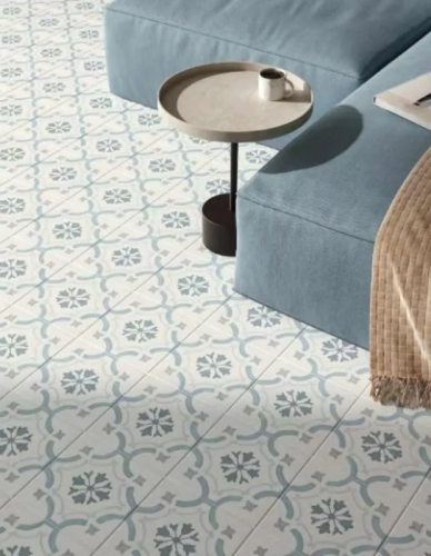 Керамогранит Harmony 3386036158 Sirocco Blue Ornate 9mm R10 22.3x22.3