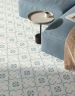Керамогранит Harmony 3386036158 Sirocco Blue Ornate 9mm R10 22.3x22.3