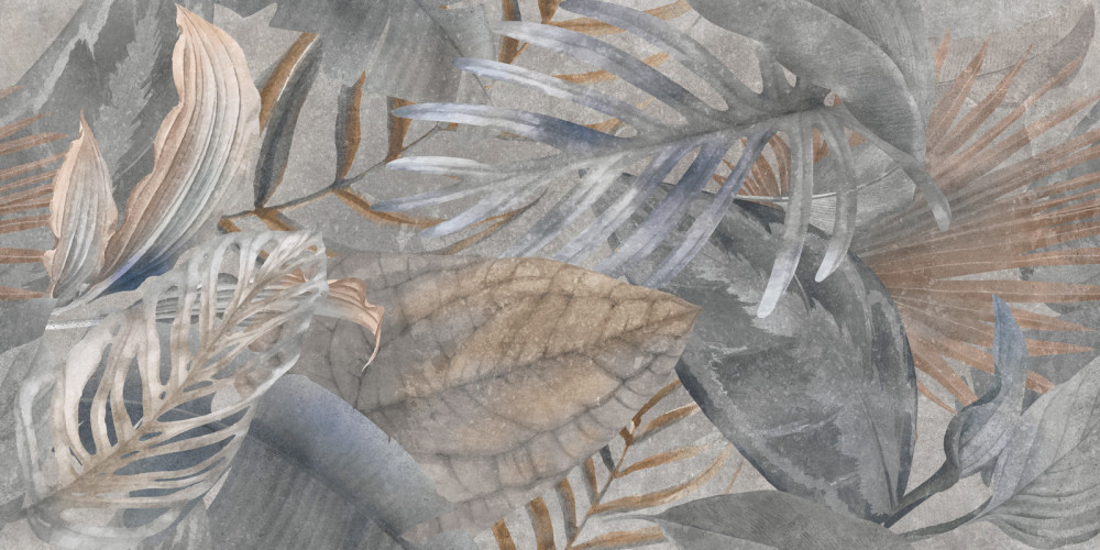 Керамогранит Delacora D120240G Bahamas Floristry Dark матовый 60x120