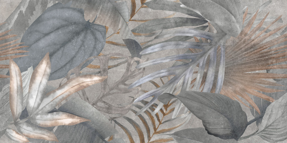 Керамогранит Delacora D120240G Bahamas Floristry Dark матовый 60x120