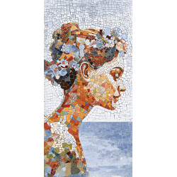 Керамогранит Декоративное панно MDetails Ancient Gaze (набор из 4шт. 60x120) 120x240
