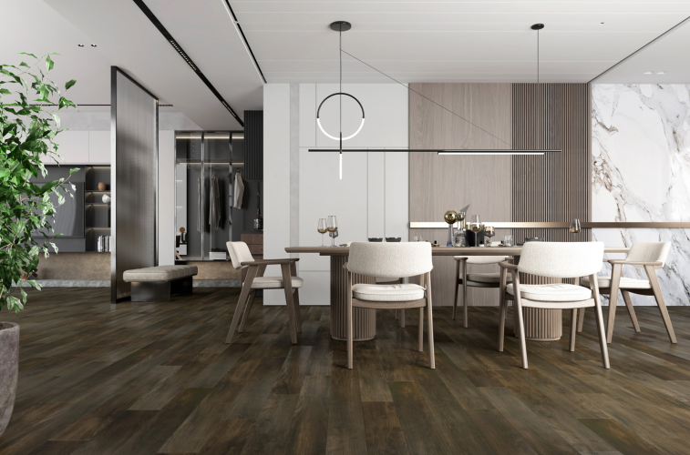 Кварцевый ламинат SPC Fargo Comfort Орех Маньчжурский 2022-2