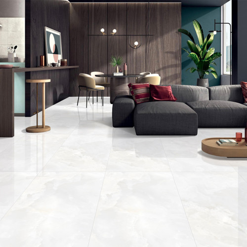 Керамогранит Neodom N130006 Onyx Invictus White Polished 60x120