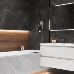 Керамогранит Laparet LP6012G0031R Timeless Grafite графит матовый карвинг 59,5х119,1