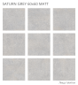 Керамогранит Staro Saturn Grey Matt 60x60