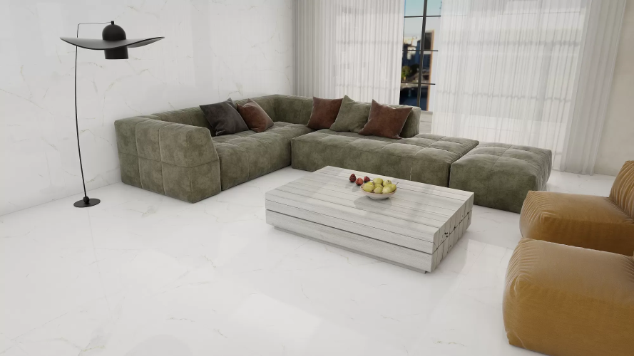 Керамогранит Duna RP-150521 Satvario Lite White 60x120