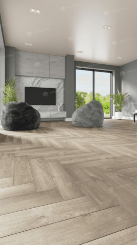 Кварцвиниловая плитка Alpine Floor Parquet Premium Дуб Натуральный Отбеленный ECO 19-5 MC