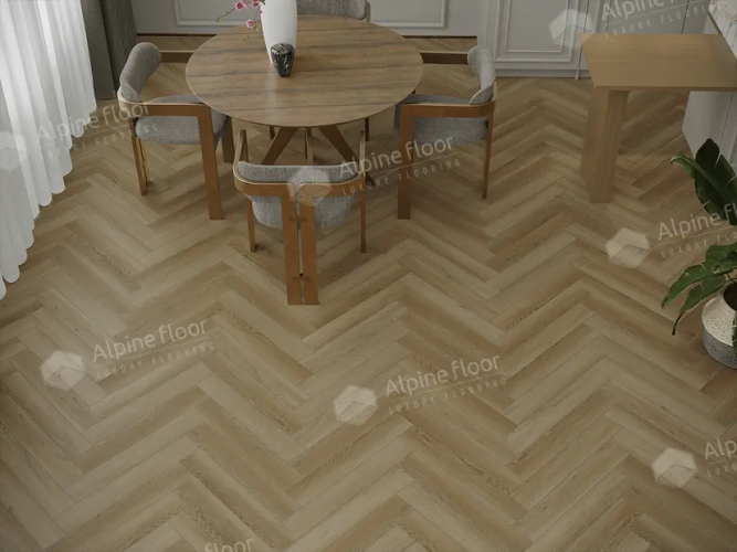 Кварцвиниловая плитка Alpine Floor Parquet LVT Дуб Поллукс ECO 16-28