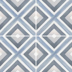 Керамогранит Smile Tile Artisan Blue 20x20