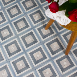 Керамогранит Smile Tile Artisan Blue 20x20