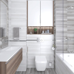 Керамогранит Ceradim Ulivo Серый 14,7x59,4