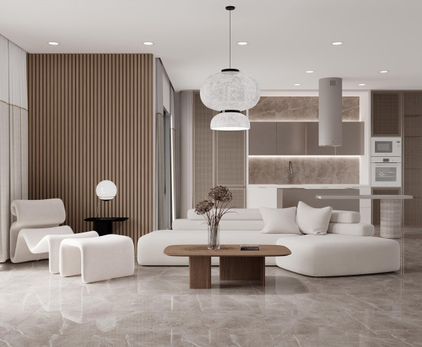 Керамогранит Laparet Obsidian Grey х9999287018 полированный 60x60