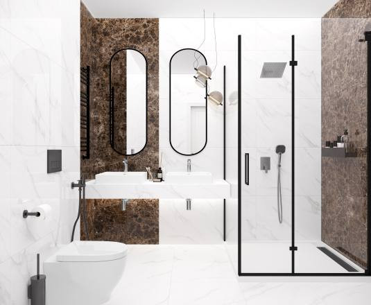 Керамогранит Laparet Swizer White х9999295360 белый полированный 60x60