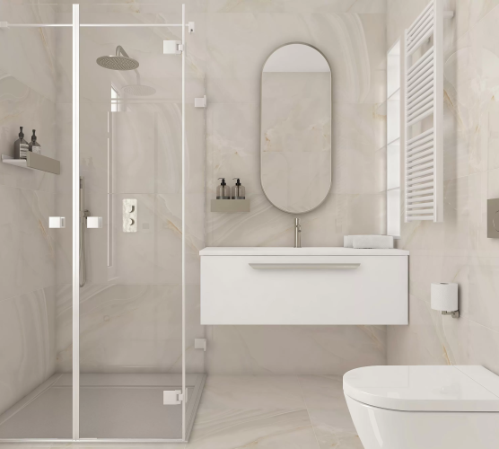 Керамогранит Ceradim х9999301501 Onyx Queen Cream Кремовый Полированный 60х60