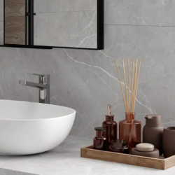 Керамогранит Laparet LP6012G0061R Lune Grigio серый матовый карвинг 59,5х119,1