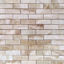 Мозаика LeeDo Ceramica Onice legno chiaro POL (23x73x7) 298х298, полированная глянцевая