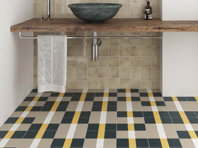 Плитка Equipe Bauhome 27688 Band Cold 20x20