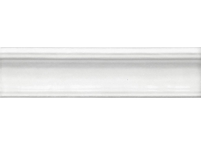 Керамическая плитка Бордюр Cifre Moldura Drop White 5x30