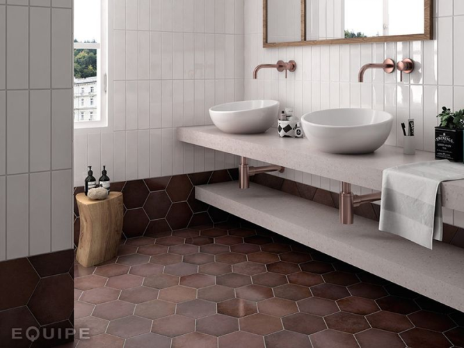 Плитка Equipe Heritage 24956 Wine 17,5x20