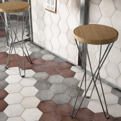 Плитка Equipe Heritage 24956 Wine 17,5x20