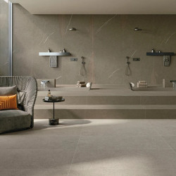 Керамогранит Atlas Concorde Russia 600180000068 Forte dei Marmi Rock Venaria Grey Matt 120x278