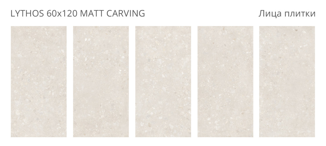 Lythos Matt Carving 60x120 — фото 2