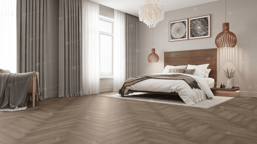 Кварцвиниловая плитка Alpine Floor Parquet Premium Дуб насыщенный ECO 19-7 MC