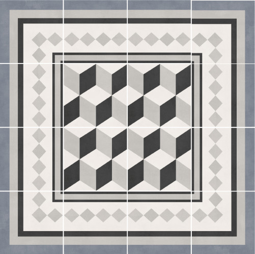 Керамогранит Smile Tile Chalet Elegance Base 20x20