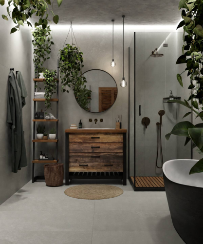 Керамогранит Primavera NR241 Virgo Grey Рельеф 60x120