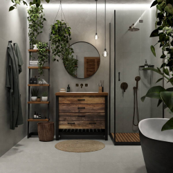 Керамогранит Primavera NR241 Virgo Grey Рельеф 60x120