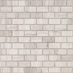 Мозаика LeeDo Ceramica Travertino Silver POL (23x48x7) 298х298, полированная глянцевая