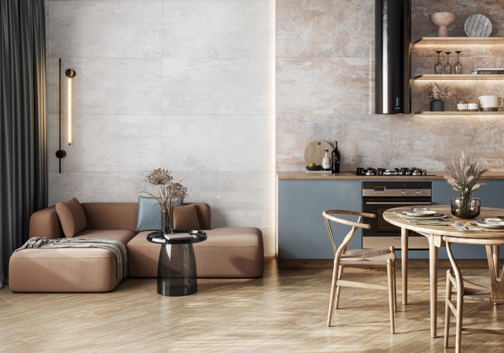 Керамогранит LCM 60120IRN15P Iron Gray 60x120