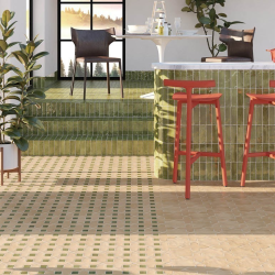 Вставка Equipe Kasbah 28984 Taco Verd Gloss 3,4x3,4