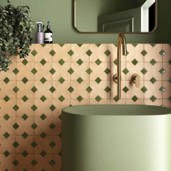 Вставка Equipe Kasbah 28984 Taco Verd Gloss 3,4x3,4