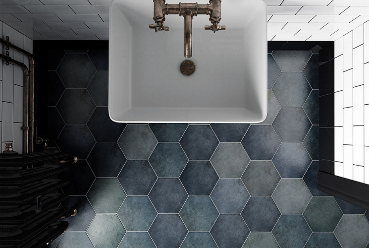 Плитка Equipe Heritage 24951 Indigo 17,5x20