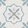 Керамогранит Harmony 3386036154 Sirocco Blue Cross 9mm R10 22.3x22.3