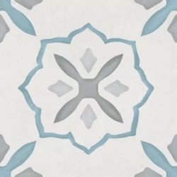 Керамогранит Harmony 3386036154 Sirocco Blue Cross 9mm R10 22.3x22.3