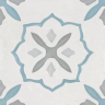 Керамогранит Harmony 3386036154 Sirocco Blue Cross 9mm R10 22.3x22.3