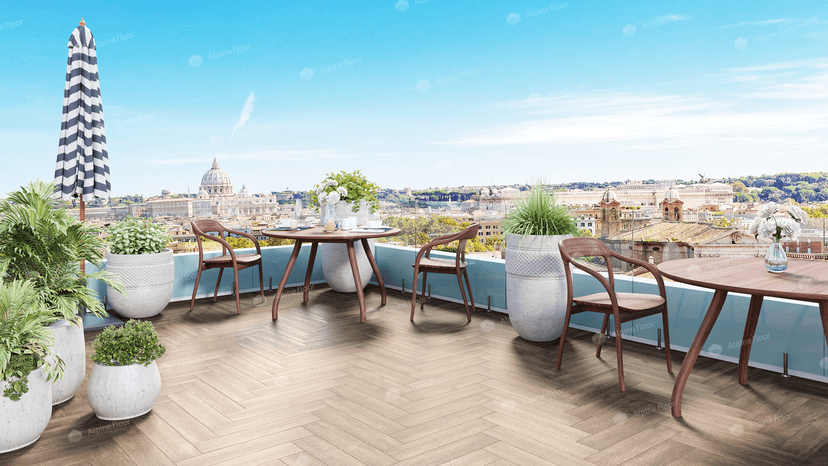 Кварцвиниловая плитка Alpine Floor Parquet Premium Макадамия ECO 19-10 MC