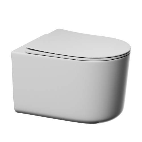 Унитаз ABBER Ultra AC1302 подвесной белый с ультратонким ободком