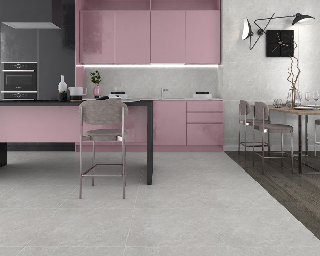 Керамогранит Laparet SG645520R Zircon светло-серый обрезной 60х60