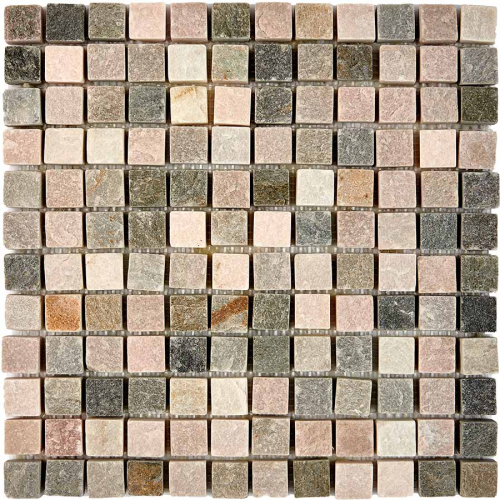 Мозаика Pixel Mosaic PIX 301 Slate Grey, чип 23х23 мм, сетка 305х305 мм