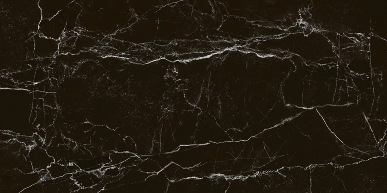 Керамогранит Laparet LP6012G0121R Intense Nero чёрный матовый карвинг 59,5х119,1