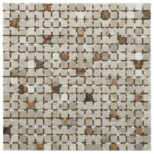 Мозаика NSmosaic K-730 камень (15*15*4) 305х305, матовая 